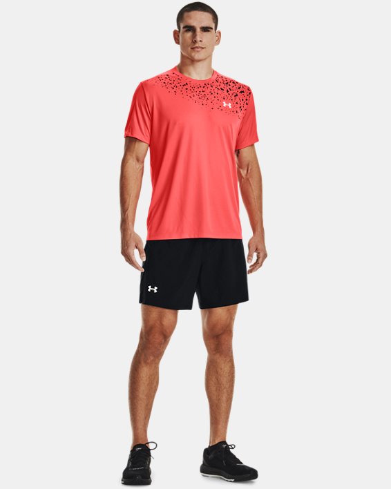 Men's UA Speed Stride T-Shirt, Red, pdpMainDesktop image number 2